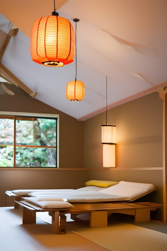 Washi Paper Lighting Fixtures