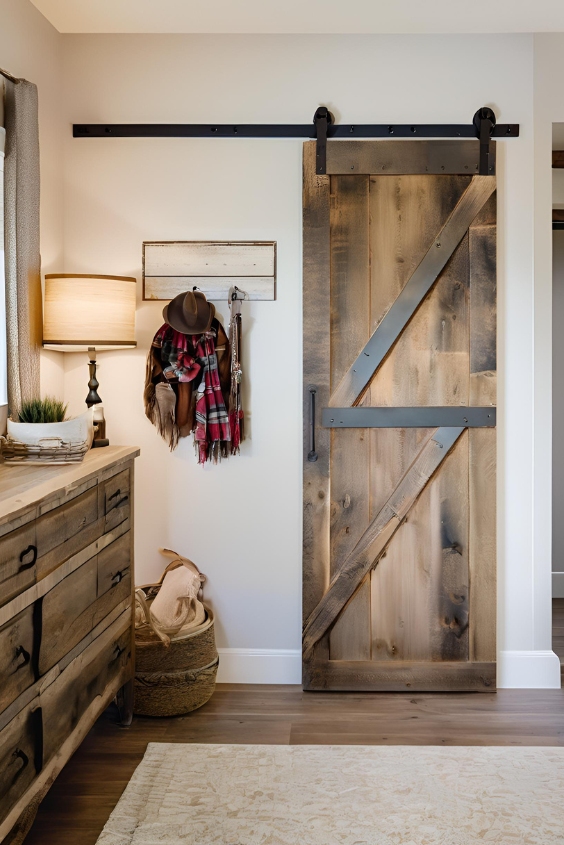 Barn Door Closet