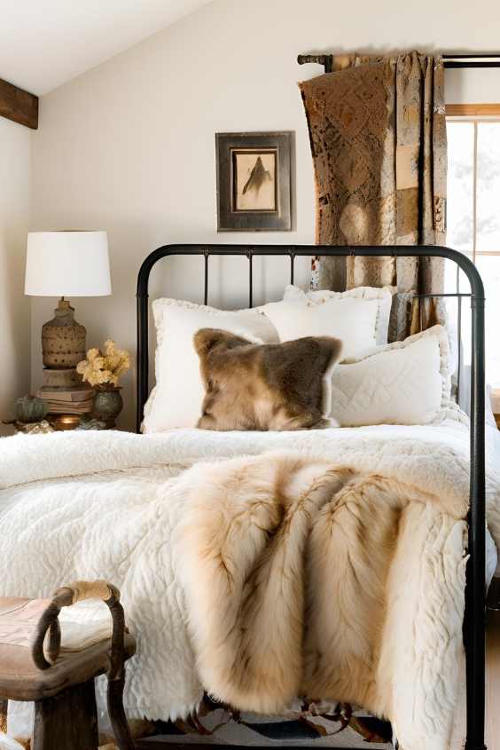 Fur or Faux Fur Throws