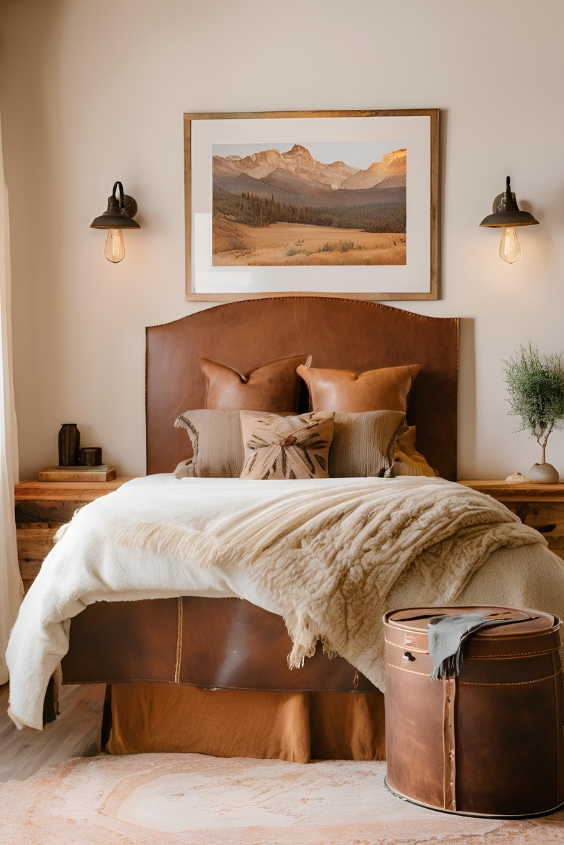 Leather Headboard