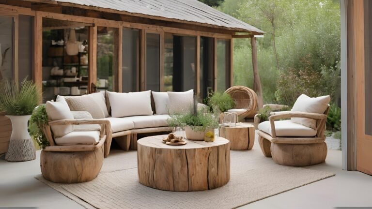 20 Rustic Outdoor Furniture Designs You’ll Fall in Love With!