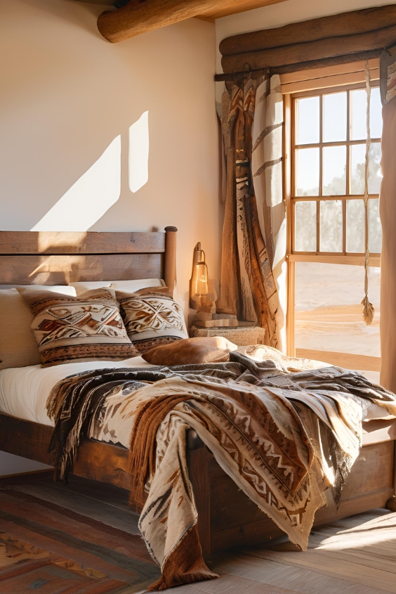 Southwestern-Patterned Throws