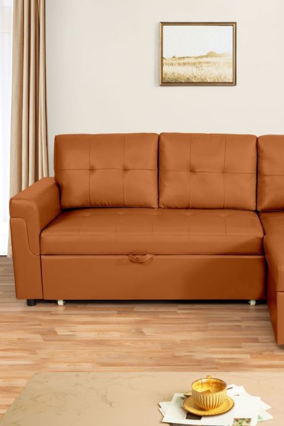 Tufted Sleeper Sofa